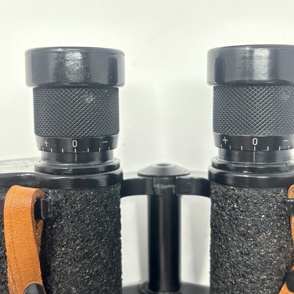 PZO Binoculars LP6x30 Vintage Poland Rare Army Militaria Cold War Leather Case - Picture 7 of 14